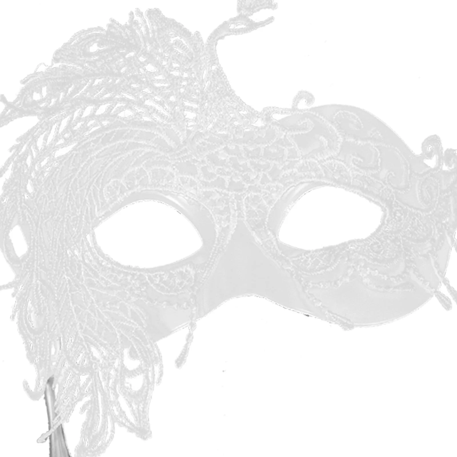 Koronkowa maska na rękę stroje dziewczęce Masquerade dla kobiet z kijem Party przebranie na karnawał Prop podręczne miłośnicy