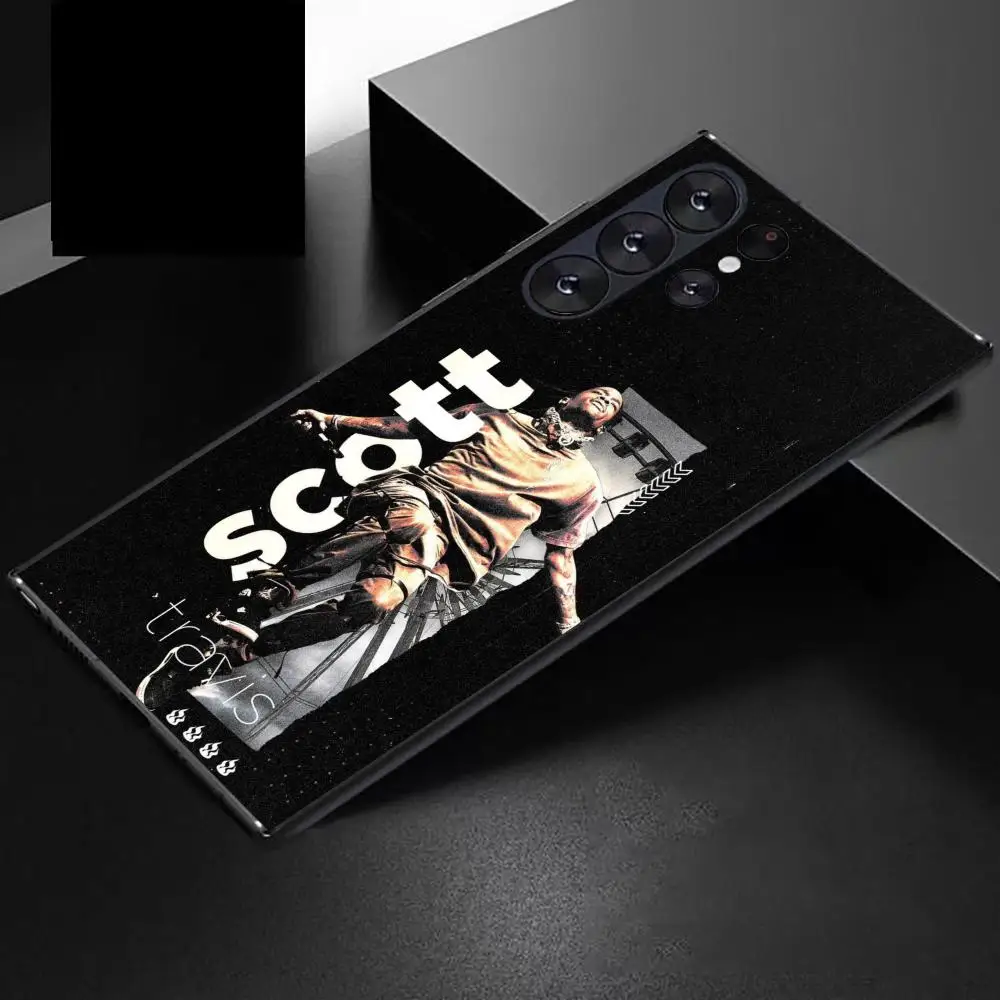 American Rapper T-Travis Scott Phone Case For Samsung Galaxy S25 Ultra S22 S23 S24 Ultra S21 S20 5G Protective Soft Silicone TP