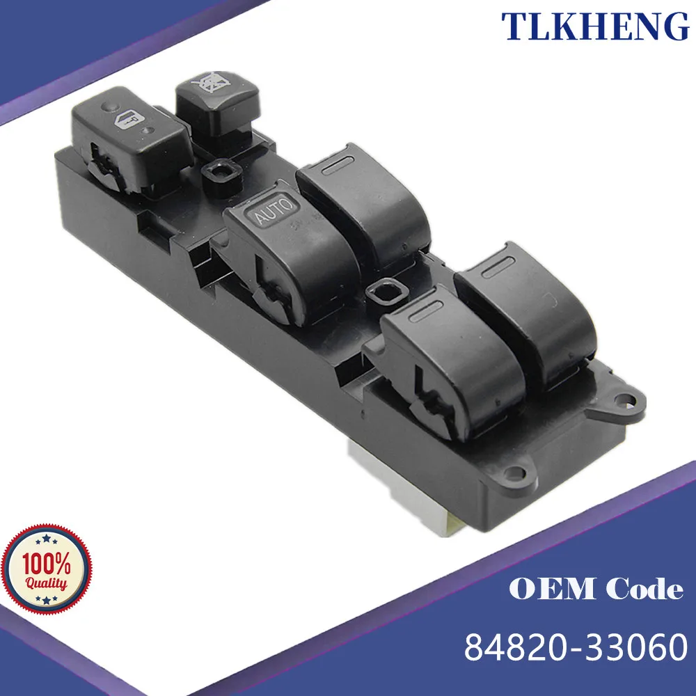 

84820-33060 Electric Window Control Switch For Toyota 4runner Camry Corolla RAV4 Tercel 1995-1997