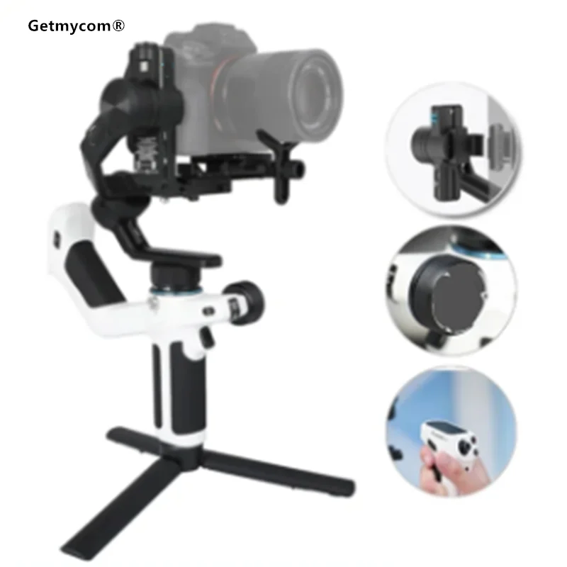 Getmycom for FeiyuTech SCORP Mini 2 for Mirrorless Camera Action Camre Smartphone, 3 Axis Stabilizer for Sony/GoPro/iPhone