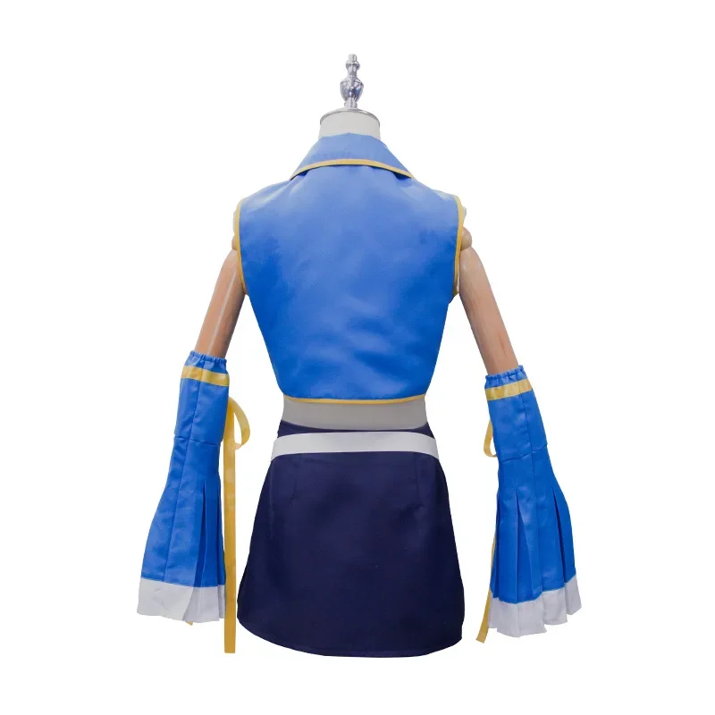 Anime FAIRY TAIL Lucy Heartfilia Cosplay Costume Adult Women Uniform Accessories Props Suit Halloween Outfit Party