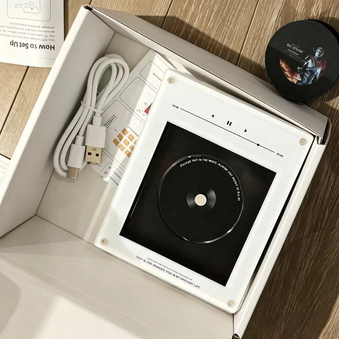 Custom NFC Music Fridge Magnet Personalized Photo & Audio Modern Design Wedding/Graduation/Easter Gift Small MOQ Available