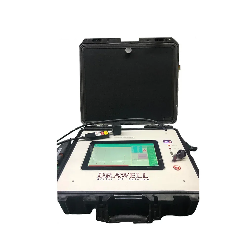 DTR3010 Portable Cooled Raman Spectroscopy Price High Precision Lab Portable Raman Spectrometer