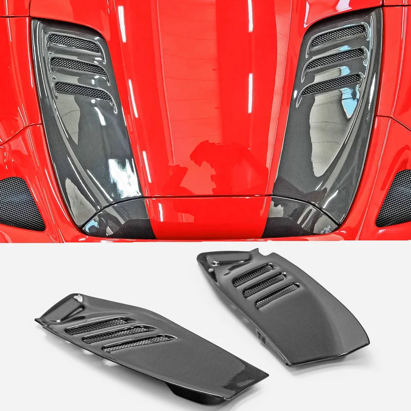 

For Ferrari F8 OEM Style Aero Rear Trunk Body Cover 2Pcs
