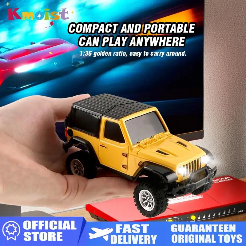 

Rc Car Kids Toy 1/36 4Wd 2.4G Remote-Controlled Off Road Climbing Car Model Truck Vehicle Toys for Boys Children Christmas Gifts