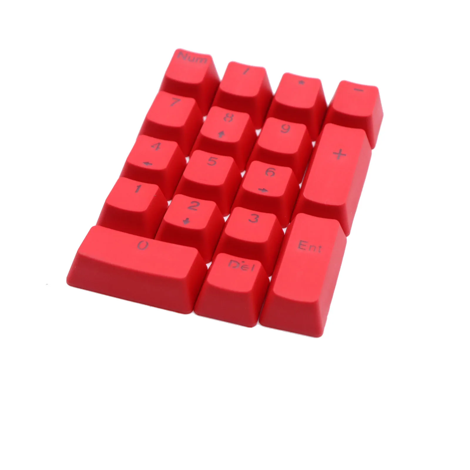 17 Keys Mechanical Keyboard Keycap OEM Profile PBT Material Red Black White Double Shooting  Light Transmission Keycap
