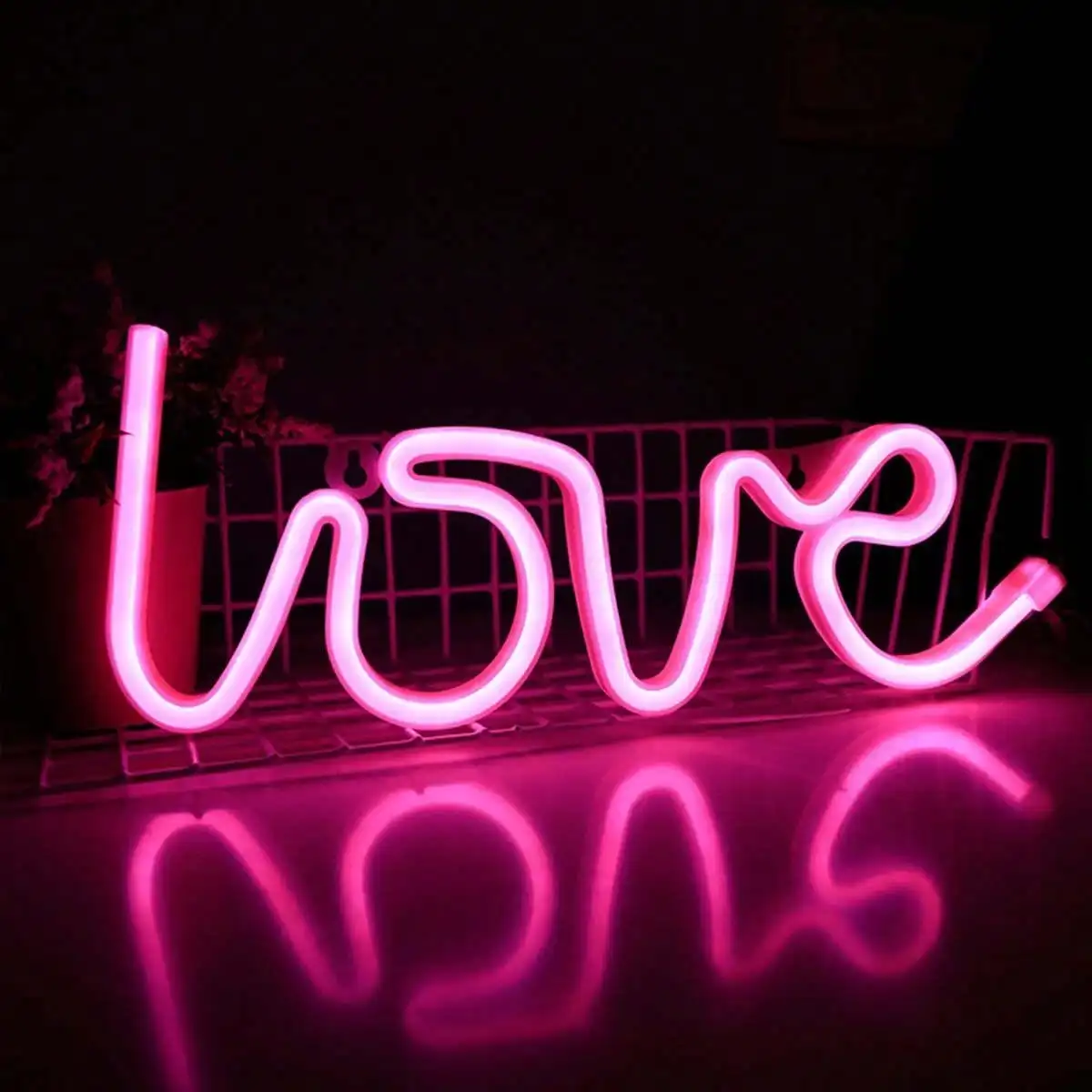 Neon Light LOVE Creative Confession Proposal Battery USB Dual Use Styling Light LED Cross border Creative Decoration Night Light