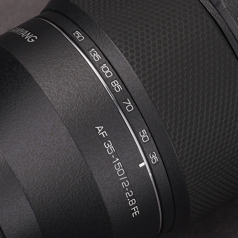 

Для Samyang AF 35-150 мм F2-2.8 FE наклейка кожи виниловая пленка для объектива камеры наклейка на корпус защитное покрытие 35-150 2-2.8 AF35-150