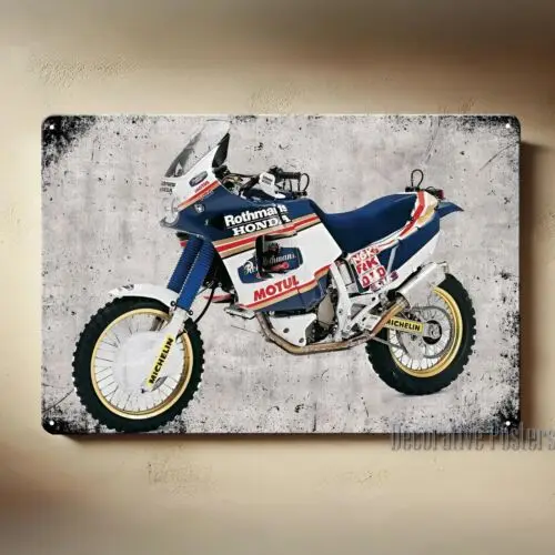 Nxr750 Motorcycle Metal Poster - Collectable Sign - Size:20x30cm