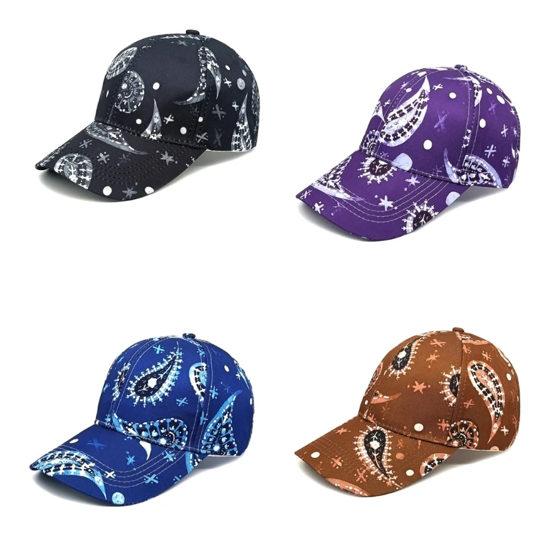 

Paisleys Baseball Cap for Women Men Adjustable Low Unstructured Cotton Dad Hat Outdoor Leisure Cap