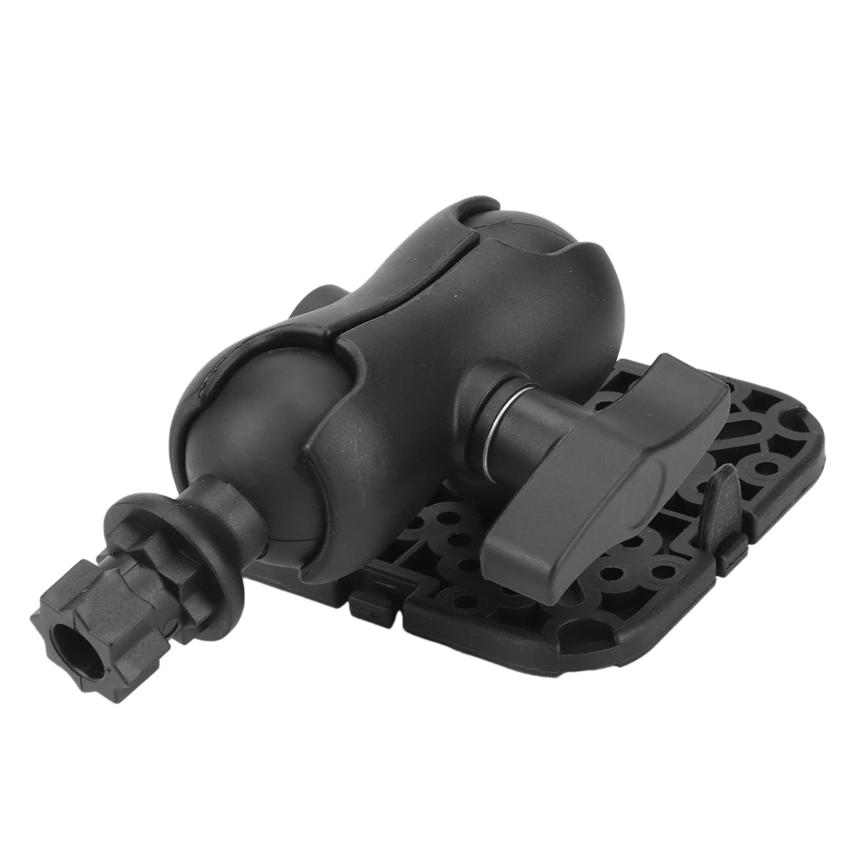 Lo-ok 360 Degree Rotatable Ball Mount with Fish Finder and Universal Mounting Plate Kayak Accessories,Inner Hexagon Base