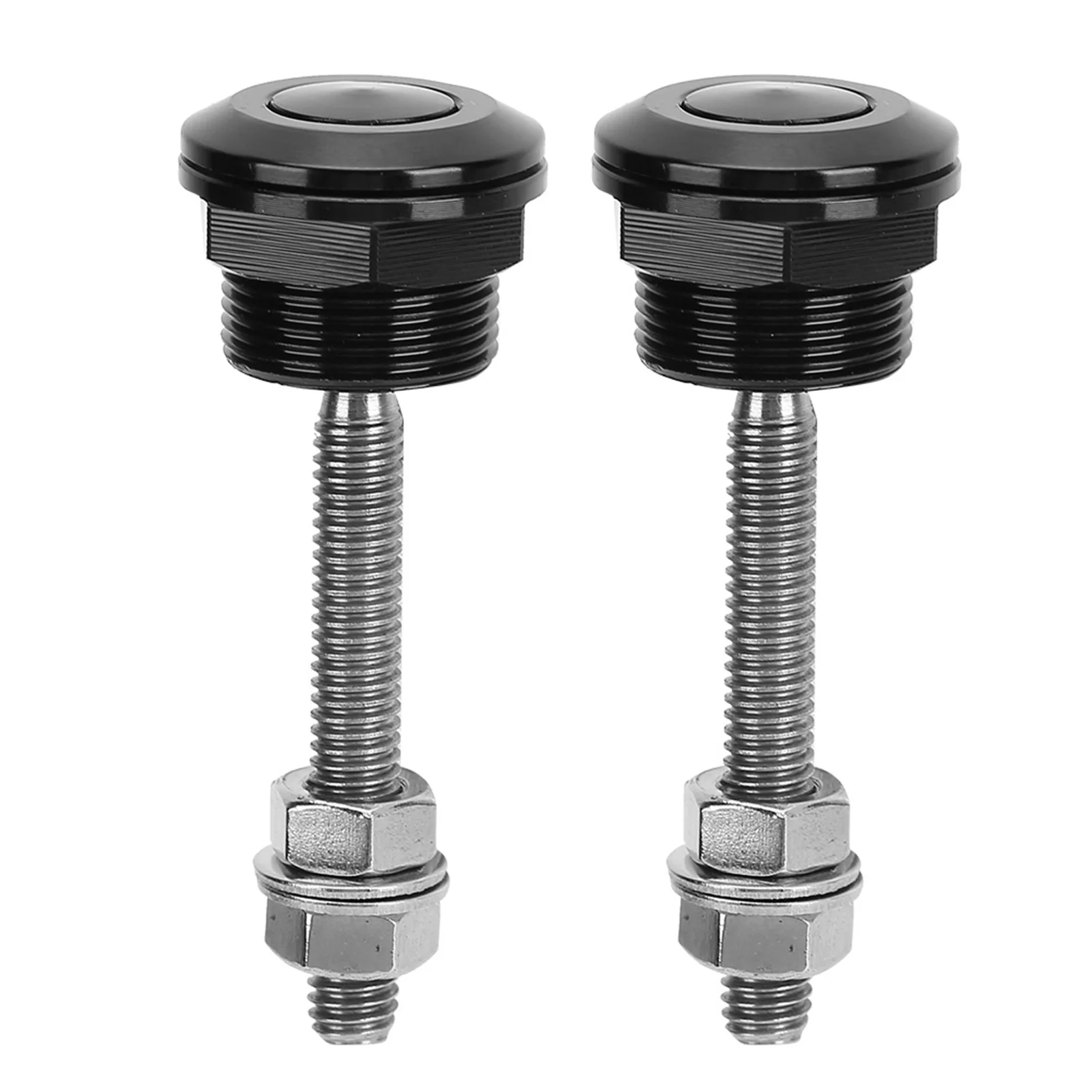 

2Pcs Hood Pin Bonnet Lock Quick Release Push Button Bumper Clip Latches Bonnet Lock Bumper Clip Latches Hood Lock Clip
