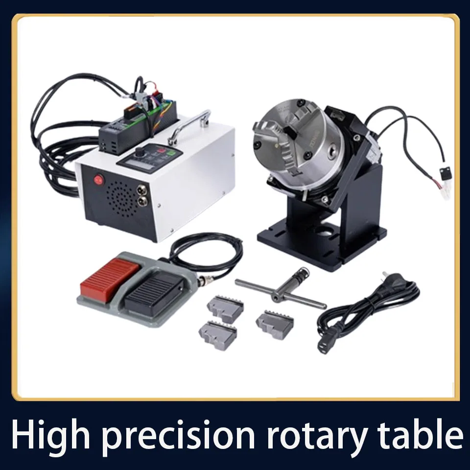 High precision rotary table laser welding, marking, cutting medical equipment, welding sensors, welding hardware cutting