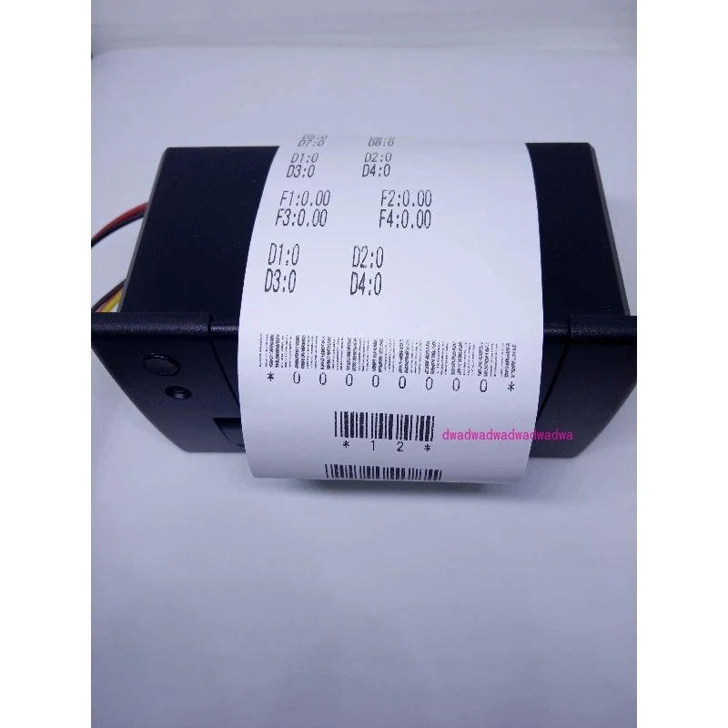 طابعة حرارية 485 طابعة صناعية تعمل باللمس PLC طابعة QR رمز الباركود البيانات ضرب