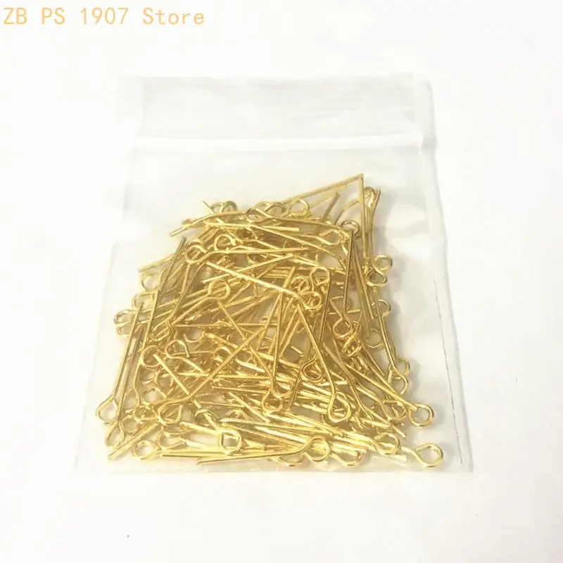200pc Tarnish Proof Connectors For Sensitive Skin Wear Metal 9-Character Needle 55KA