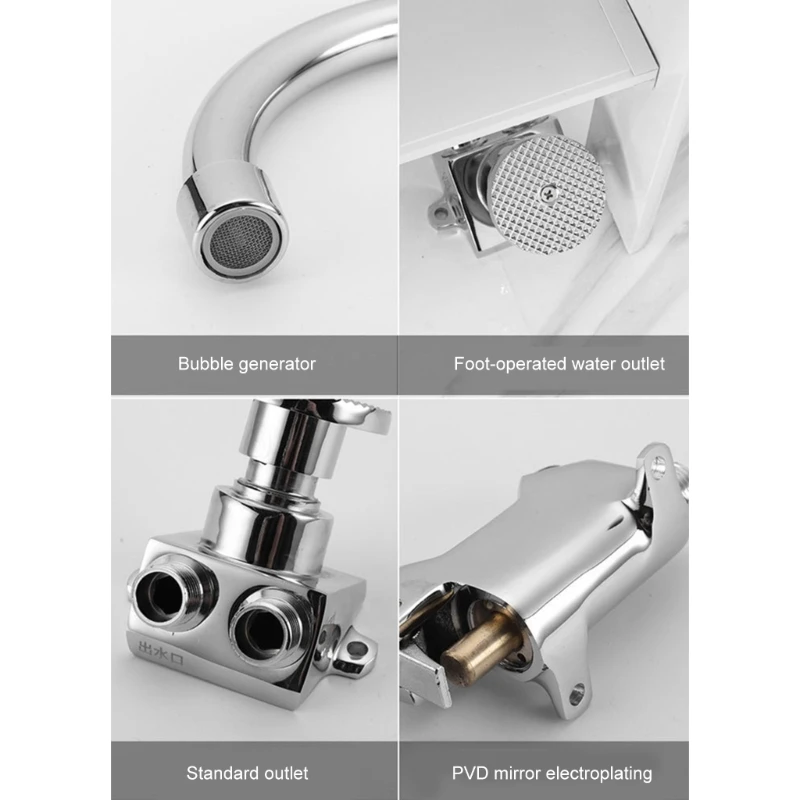 

Коммерческие педали для ног водяные клапаны с отремленными дизайнами для общественных туалетов