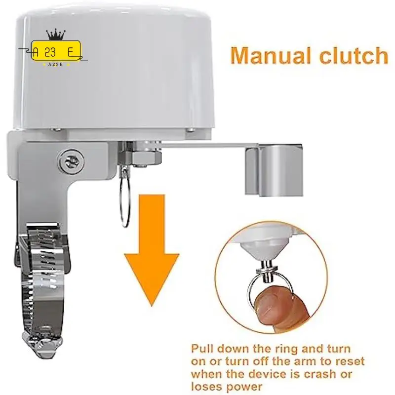 

Вилка A23E-EU, интеллектуальный водяной клапан с Wi-Fi, инструмент для отключения, автоматический пульт дистанционного управления, включение и выключение, электрический газовый запорный клапан, основной