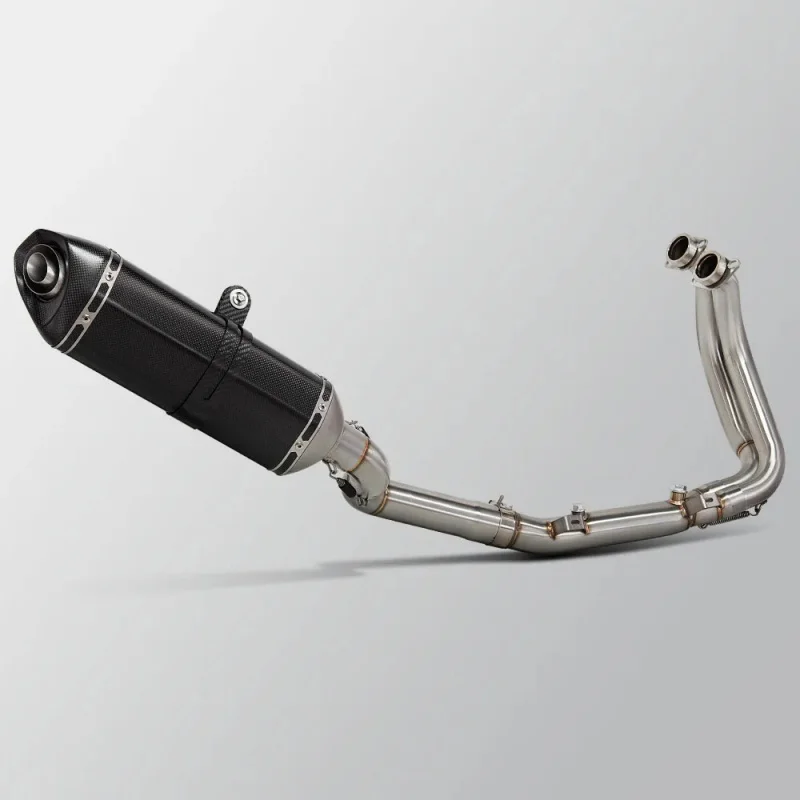Wholesale Full Exhaust Header Pipe With Racing Muffler Fit F900R F900XR 2020-20204 Sport Bike Mod Parts