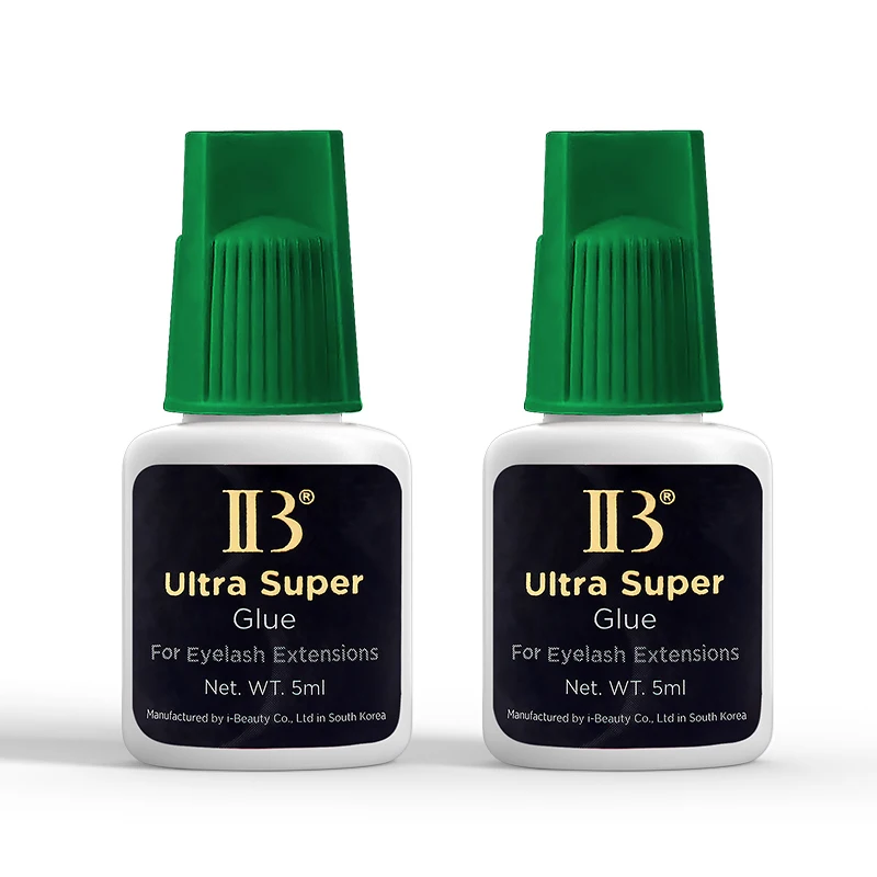 2 Bottle IBeauty Ultra Super IB Glue Fake Eyelash Extension Korea 2s Fast Dry Long Lasting Makeup Tools Adhesive Supplies