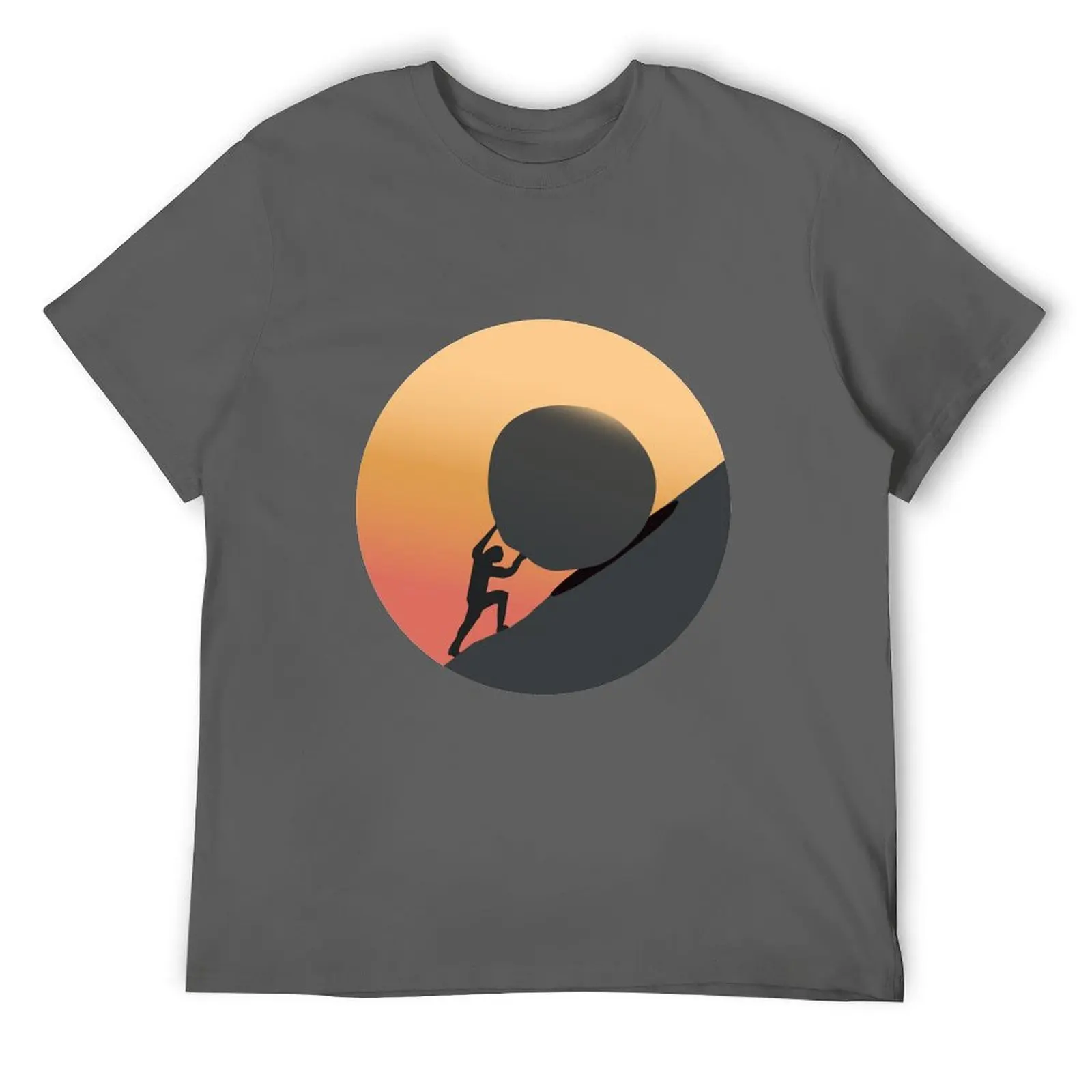 Myth of Sisyphus - Albert Camus T-Shirt anime cute clothes for a boy big and tall t shirts for men