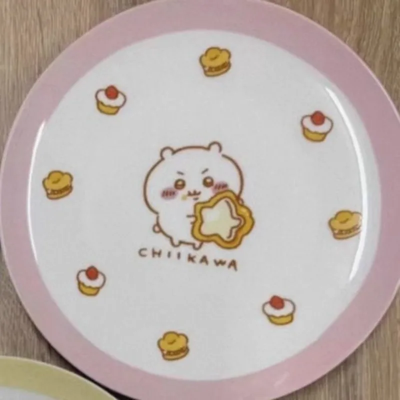 

Anime Chiikawa Usagi Hachiware Ceramic Plate Hongkong Limited Cute Kitchen Plate Cartoon Practical Kawaii Child New Good Looks