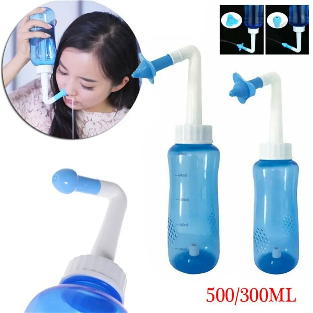 

300ml/500ml Protector Nosal Sinus Rinse Nasal Irrigator Automatic Control Nasal Wash Cleaner Prevent Allerg Cleaner Nose