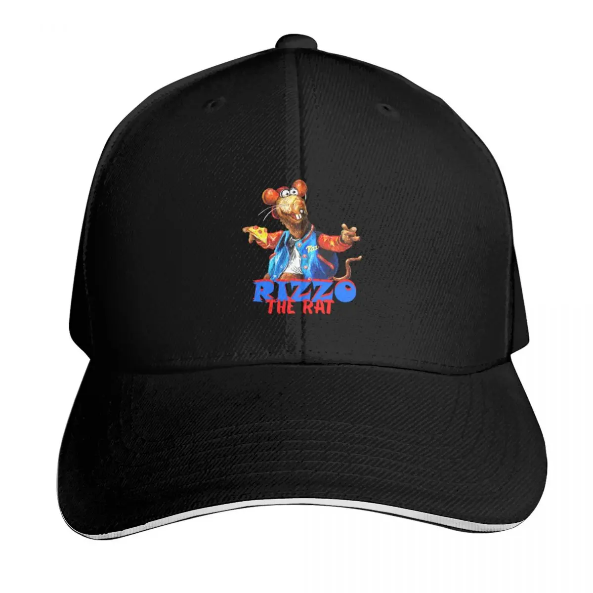 Rizzo the Rat Illustration Baseball Cap Low Profile Unstructured Unisex for Men Women Outdoor Golf Running Hiking