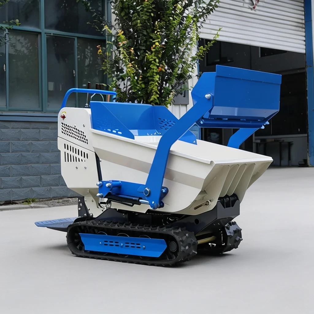 Full Hydraulic Tipping System Multispeed Control Operation Panel Four Wheel Drive Dumper Wholesale Mini Dumper Cheap Mini Dumper
