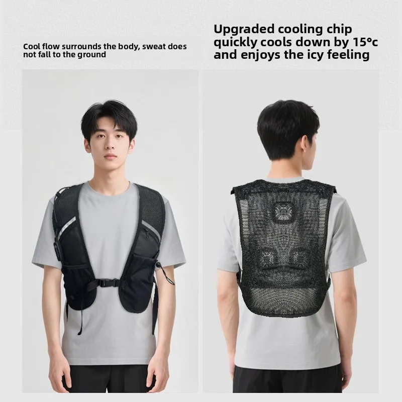 Semiconductor Cooling Air Conditioner Clothing Summer Outdoor Workwear Air Conditioning Clothing Labor Protection  Cooling Vest