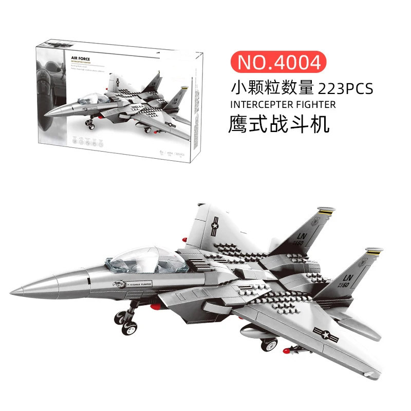 plane assembl block Mini Building Set for children boys 12 year old mirco Brick particle building blocks Desktop Model for Adult