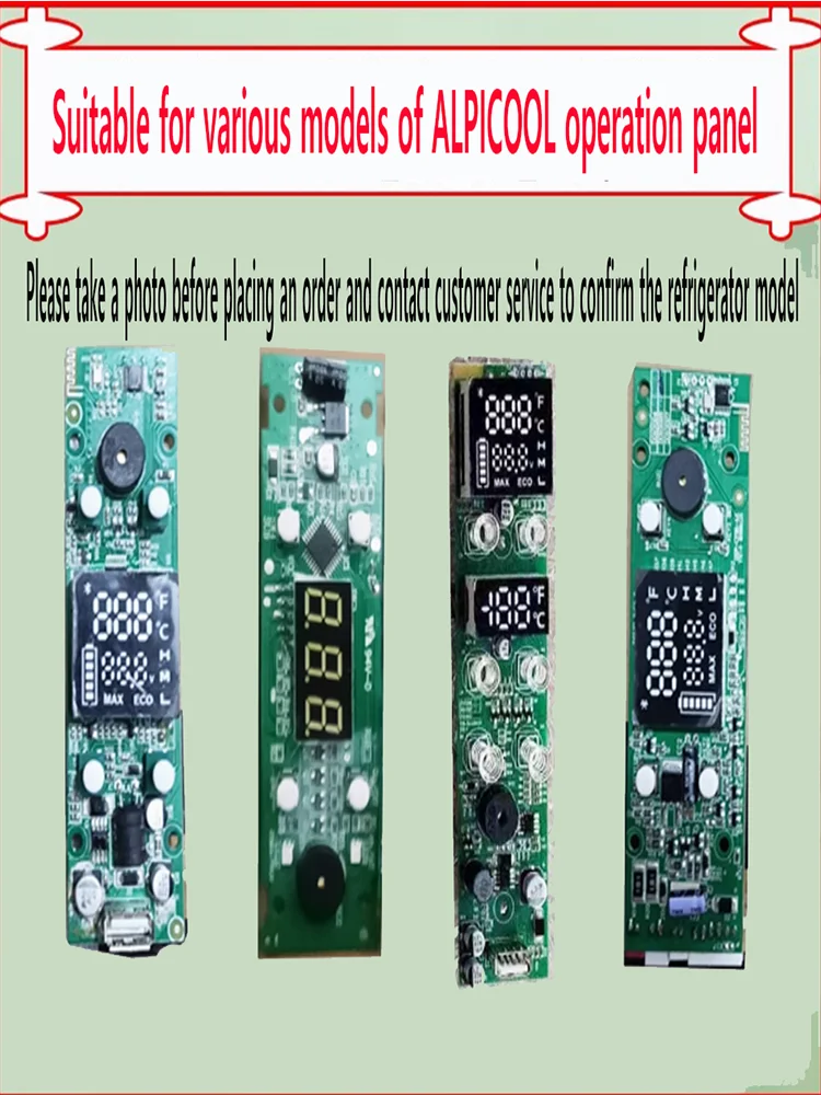 Alpicool Car Refrigerator Control Panel Portable Freezer Circuit Board Car Home Camping Traveling Fridge PCB Freezer Accessories