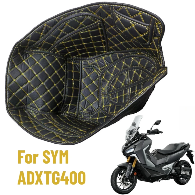 For SYM ADXTG400 ADXTG 400 Motorcycle Storage Bucket Protective Pad Seat Bucket Lining Protective Pad  Modified Accessories