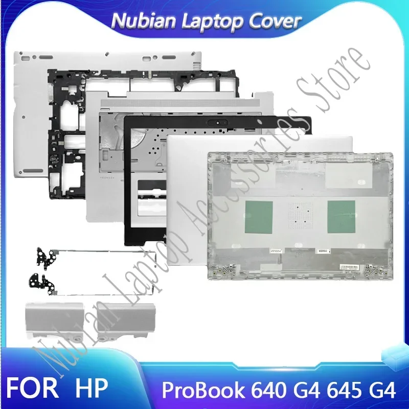 New For HP ProBook 640 G4 645 G4 Laptop LCD Rear Cover/Front Frame/Palm Pad/Bottom Cover/hinged Top Cover NO Touch Version