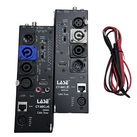 LASE CT-88C Separat multifunktionskabeltestare Linjemätare XLR-signallinjemätare HDM-linjemätare Automatisk ljudlinjemätare på sidan 8 best sales Testare XLR - №2