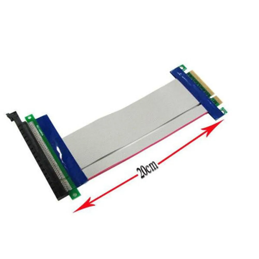 Banggood 1 pz PCI Express PCI-E 1X/4X/8X Maschio a 16X Femmina Riser Card Extender Cavo Adattatore a Nastro