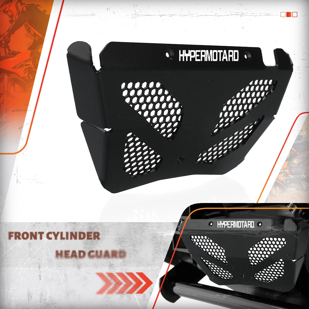 

Для Ducati Hypermotard 698 Mono RVE 698 Моно передняя защита двигателя мотоцикла, защита нижнего подбородка, обтекатель, спойлер, крышка 2024-2026
