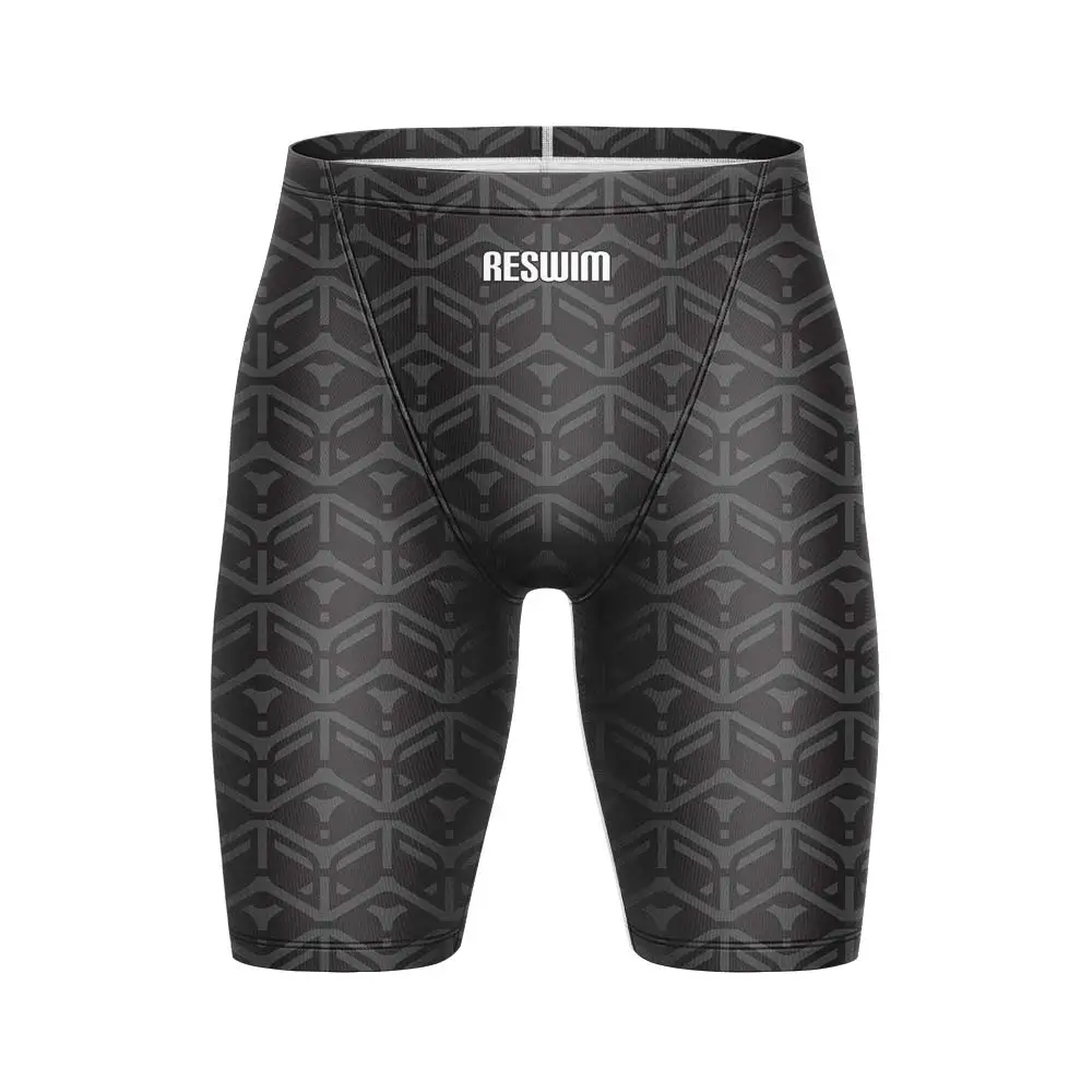 

Summer Men's Jammer Swimming Trunks Shorts Athletic Swim Jammers Swimwear Man Swimsuit Quick Dry Training Running Surf Shorts