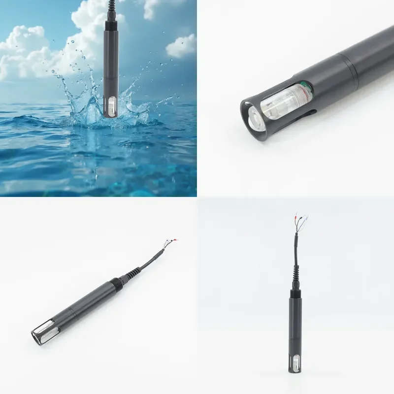 for PH Sensor RS485 Water Quality Tester 4-20ma Probe Electrode for Water Quality Analysis Digital Controller Industrial