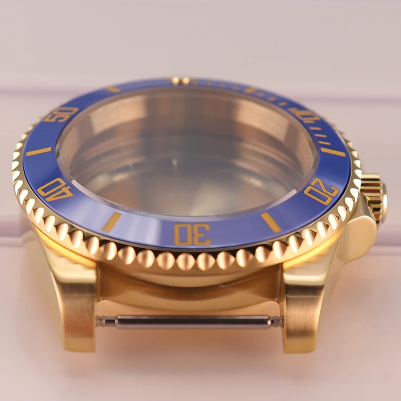 NH35 electroplated water ghost modified high-end accessories sapphire calendar for NH36NH38 movement 40MM case