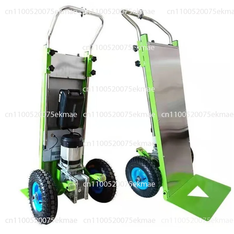 Electric Stair Climber Hand Truck 250KG Capacity Mobile Tool Cart Tracked Transporter For Home Improvement