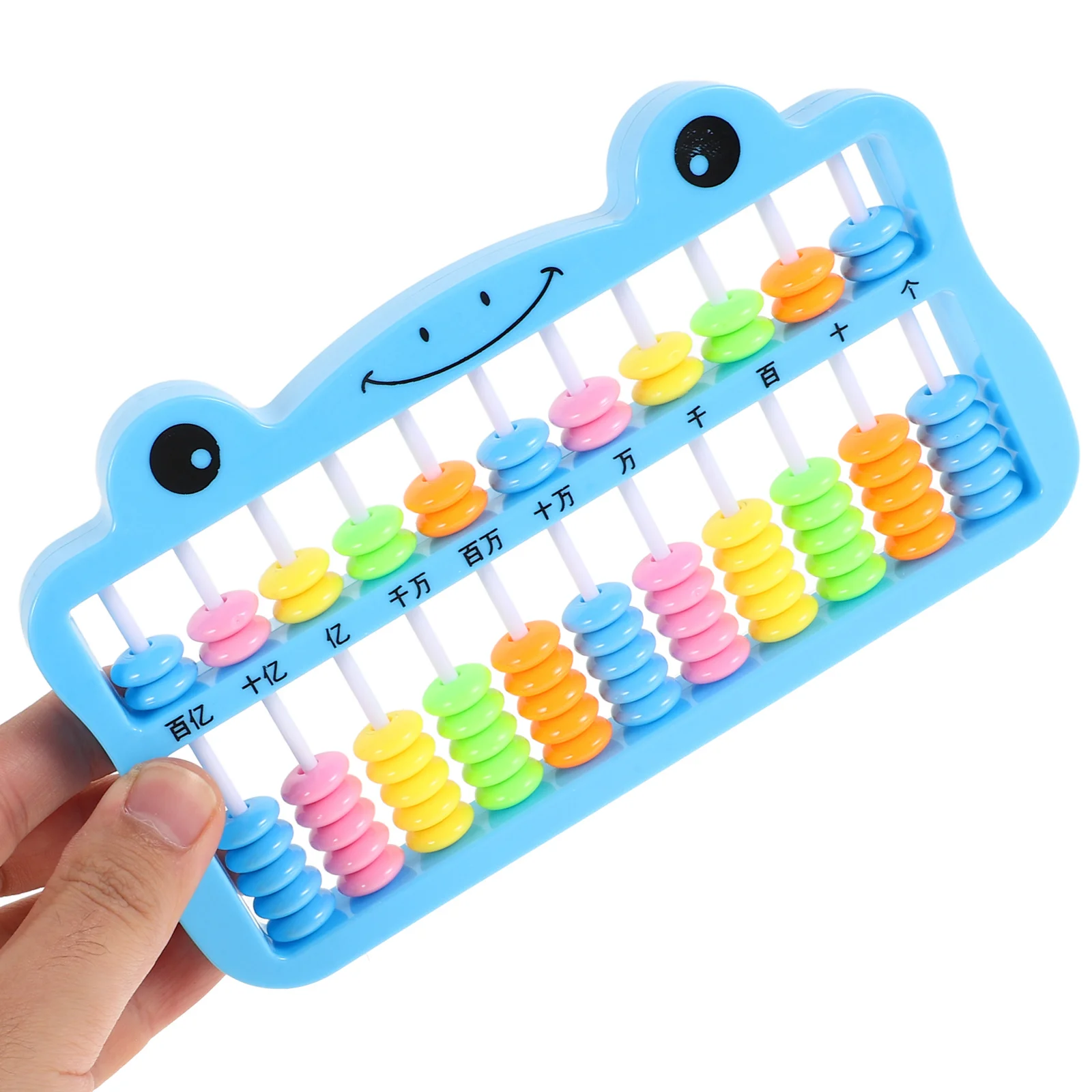 ลูกคิด 7 แถว สำหรับเด็ก ฝึกคำนวณคณิตศาสตร์ อุปกรณ์การเรียนรู้หลากสี สำหรับฝึกนับเลข ฝึกการคำนวณ ฝึกทักษะการเรียนรู้ของนักเรียน