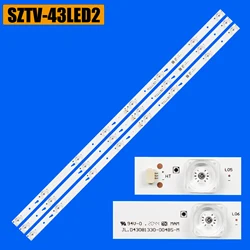 LED Backlight Strip For 43D2900 43HR330M08A2 V5 4C-LB4308-YM01J 43UC6306 43UC6406 43U67EBC 43S303 43S305TABA 43DP608 43P2US