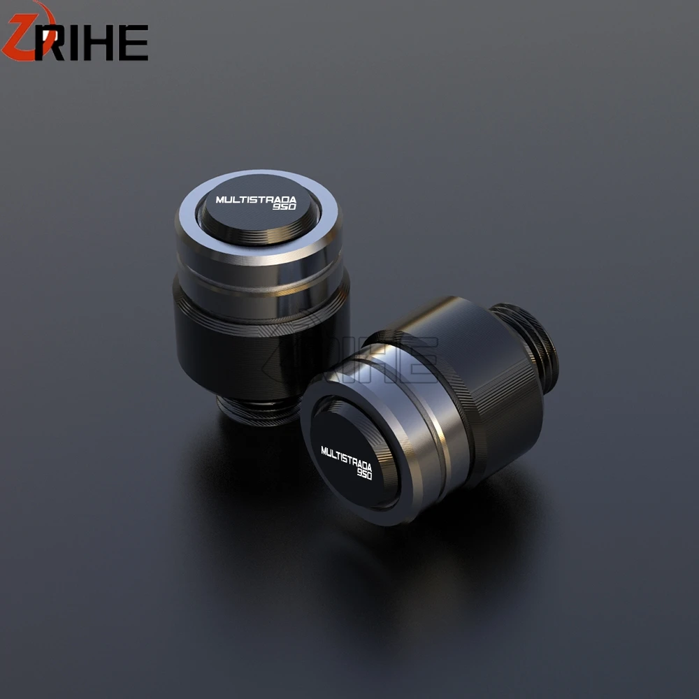 

For DUCATI 950MULTISTRADA 2017-2018 2020 2024 950 MULTISTRADA Rearview Mirror Plug Hole Screw Cap Tire Valve Stem Caps Covers