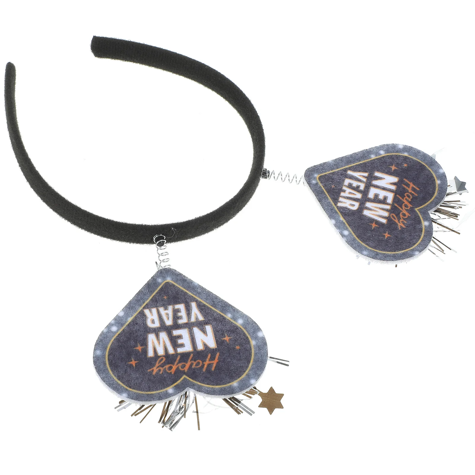 

2024 New Year Headband Party Headpiece Holiday Festival Hair Clip Multi-Functional Fabric Accessory Resistant To Fade Deform