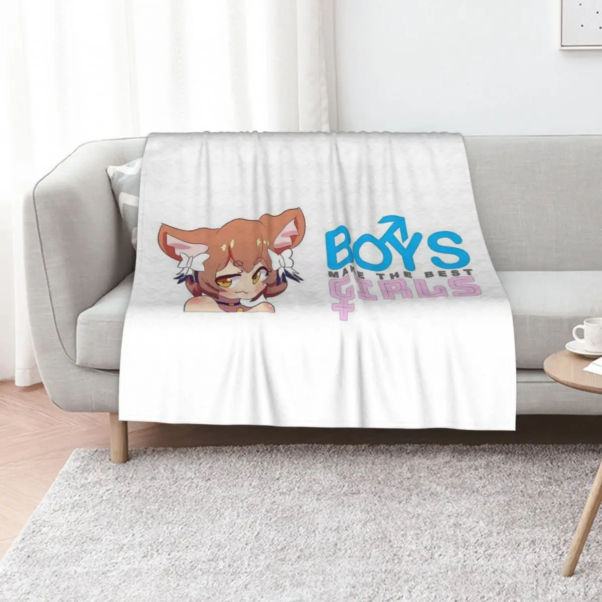 Felix Argyle Boys Make The Best Girls Throw Blanket Luxury Thicken Luxury Designer Cute Personalized Gift Tourist Soft Blankets