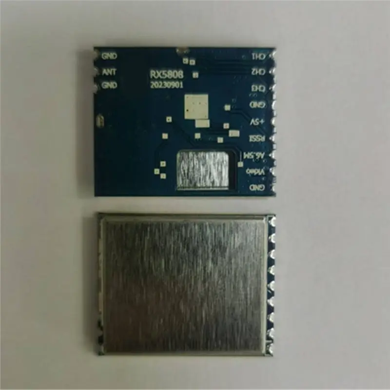 Módulo receptor de Audio y vídeo inalámbrico AS96-5.8Ghz RX5808 para sistema de monitoreo de drones FPV con bajo consumo de energía PLL