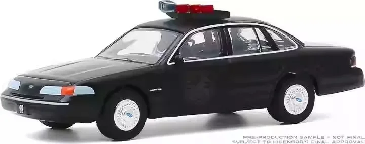 Ford Crown-Interceptor de policía Victoria, modelo de coche de aleación de Metal fundido a presión, juguetes para colección de regalos, 1992, 1:64