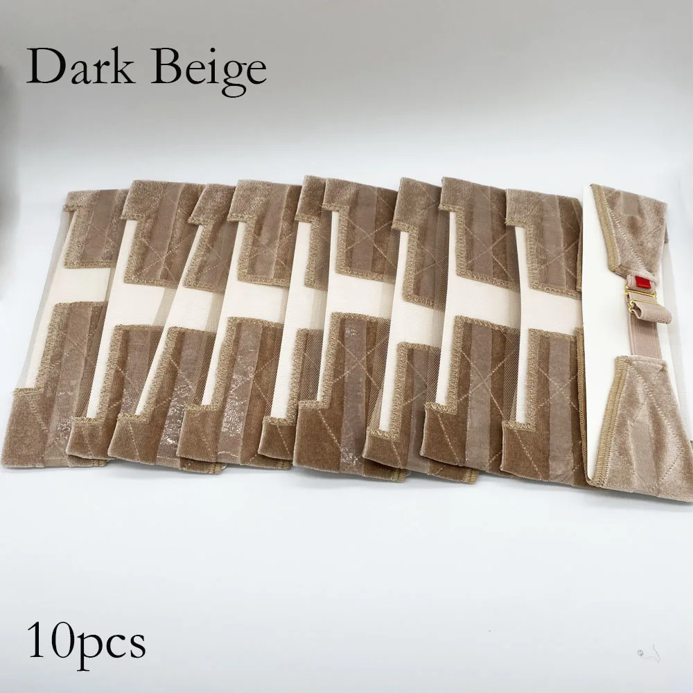 

10/20pcs Wholesale Hair bands Velvet Wig Grip Band with Lace Headband To Hold Wigs Hair Accessories wig elastic band