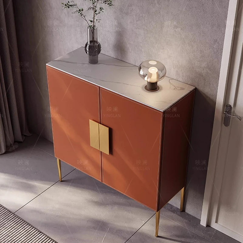 

Box Luxury Shoe Cabinet Designer College Dorm Essentials Organizer Storage Display Shoe Shelf Vertical Gabinete Home Furniture