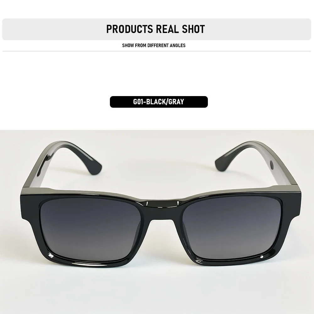 2026 Quadratische Sonnenbrille Herren Luxus Vintage Polarisierte Sonnenbrille Damen Trendige Neue Mode-Brille Gafas De Sol Polarizadas Zonnebril – Detail 15